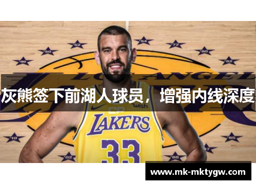 灰熊签下前湖人球员，增强内线深度
